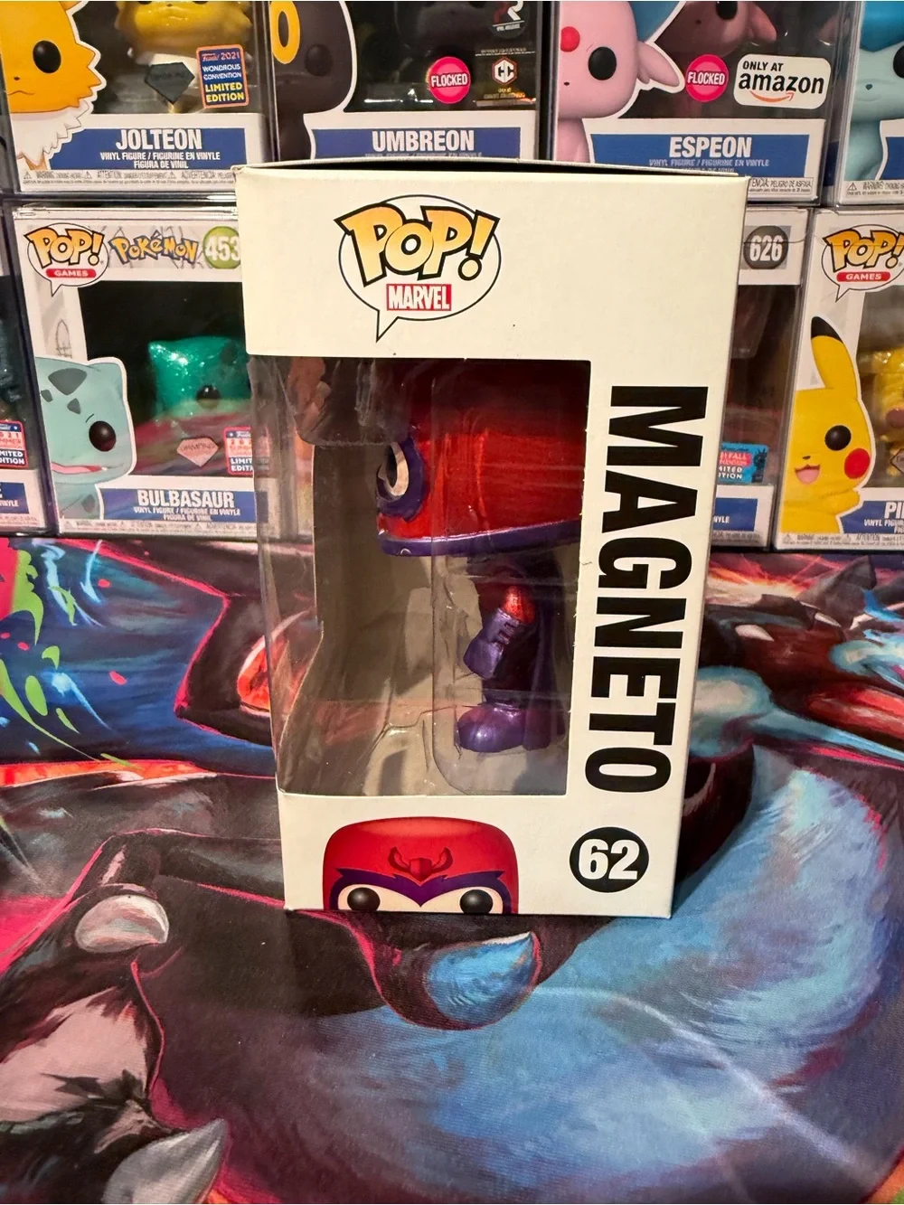 Funko Pop Magneto (Metallic) #62